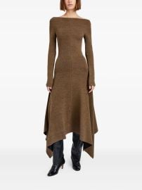 Proenza Schouler Romi Dress Brown at Farfetch