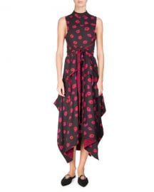 Proenza Schouler Sleeveless Floral-Print Dress at Bergdorf Goodman