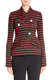 Proenza Schouler Stripe Jacquard Jacket at Nordstrom