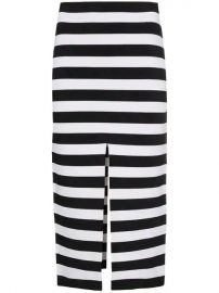 Proenza Schouler Stripe Knit Pencil Skirt - Farfetch at Farfetch