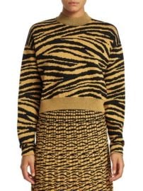 Proenza Schouler Tiger Jacquard Sweater at Saks Fifth Avenue