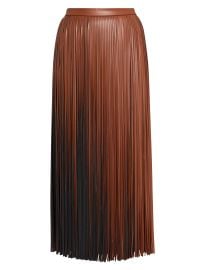 Proenza Schouler Veda Fringed Faux Leather Midi Skirt at Saks Fifth Avenue