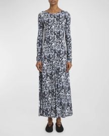 Proenza Schouler White Label Atlas Printed Jersey Maxi Dress at Neiman Marcus