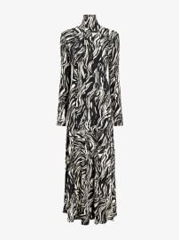 Proenza Schouler White Label Mabel Dress in Marble Jersey - Asphalt Multi | Proenza Schouler Official Site at Proenza Schouler