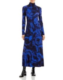 Proenza Schouler White Label Marbled Jersey Turtleneck Maxi Dress   Bloomingdales at Bloomingdales