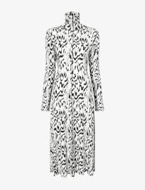 Proenza Schouler White Label Marion Dress in Printed Jersey - Alabaster Multi Proenza Schouler Official Site at Proenza Schouler