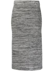 Proenza Schouler White Label Marl Knit Midi Skirt - at Farfetch