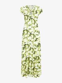 Proenza Schouler White Label Noelani Dress in Soft Jersey - Straw Multi Proenza Schouler Official Site at Proenza Schouler