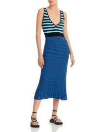 Proenza Schouler White Label Slinky Stripe Tank Dress Bloomingdales at Bloomingdales