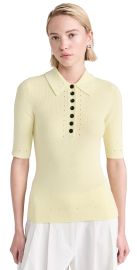 Proenza Schouler White Label Spencer Blouse In Boucle Viscose Citrine XS at Shopbop