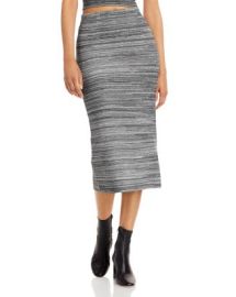 Proenza Schouler White Label Striated Knit Pencil Skirt   Bloomingdales at Bloomingdales