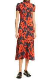 Proenza Schouler White Label Sunflower Jersey Dress at Nordstrom