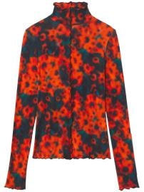 Proenza Schouler White Label sunflower-print long-sleeve Shirt - at Farfetch