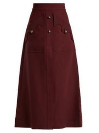 Professor A-line cady skirt at Matches