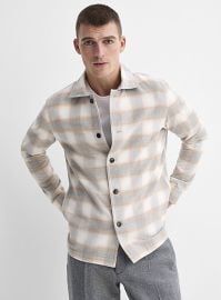 Profuomo at Simons Ombre Check Shirt at Simons