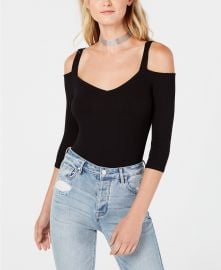 Project 28 NYC Cold Shoulder Bodysuit at Macys