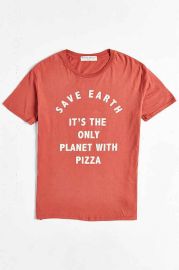 Project Social T Save Earth Pizza Tee at Urban Outfitters