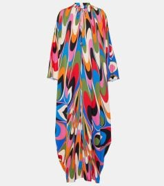 Pucci Onde Printed Kaftan at Mytheresa