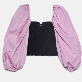 Puff Sleeve Corset at Zara