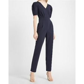 Puff Sleeve Jumpsuit at Express