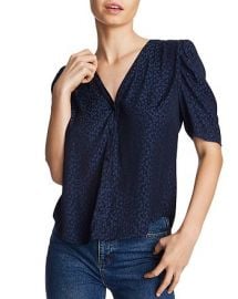 Puff Sleeve Leopard Print Blouse by 1. State at Bloomingdales