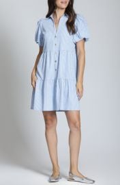 Puff Sleeve Minidress at Nordstrom