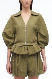 Puff Sleeve Zip Top 31 Phillip Lim at 3.1 Phillip Lim