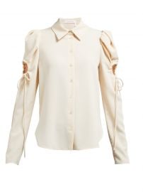 Puff Sleeved Cut-Out Blouse by See by Chloe at Matches