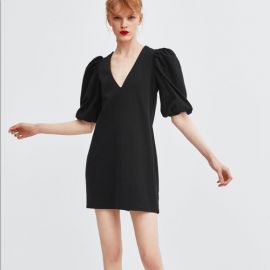 Puff short sleeve Dress by Zara at Zara