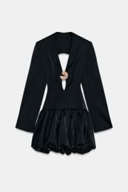 Puffball Mini Dress at Zara