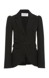 Puffed-Sleeve Gabardine Blazer by Michael Kors at Moda Operandi