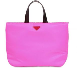 Puffer Nylon Tote Bag by Prada at Luisaviaroma