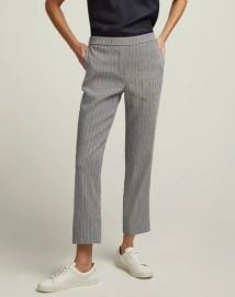 Pull-On Trouser in Linen by Argent at Argent