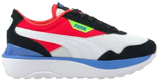 Puma Cruise Rider Sneakers in White Sunblaze at GOAT