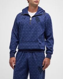 Puma x Dapper Dan Menx27s Monogram Hoodie at Neiman Marcus