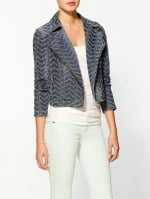 Punched moto jacket by Free People at Piperlime at Piperlime