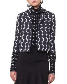 Punto Dot Lace Cropped Jacket at Bergdorfgoodman