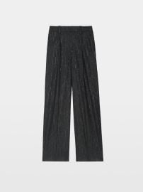 Puros Straight Flannel Pants Gray ZadigampVoltaire at Zadig & Voltaire