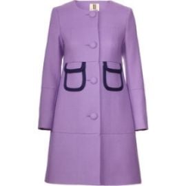 Purple Coat at Orla Kiely