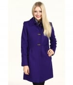 Purple DKNY Coat at Zappos