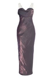 Purple Iridescent Visions Of You Dress at JLuxLabel