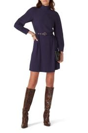 Purple Mock Neck Dress by See by Chlo Rent the Runway at Rent the Runway
