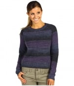 Purple and grey sweater at Zappos