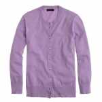 Purple cardigan from Jcrew at J. Crew