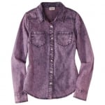 Purple denim shirt at Target at Target