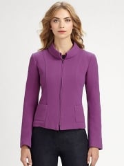 Purple jacket by Armani at Saks Fifth Avenue