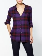 Purple plaid shirt like Lilys at Piperlime