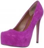 Purple pumps like Blairs at Amazon