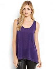 Purple tank top at Century 21