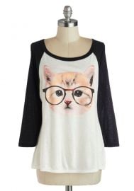 Purr-fect Vision Top at ModCloth